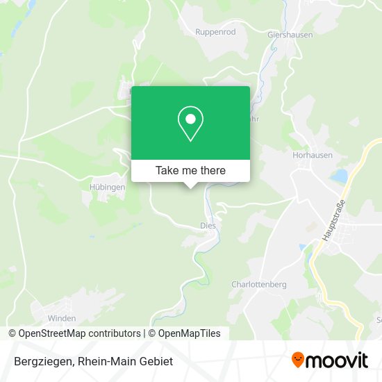 Карта Bergziegen