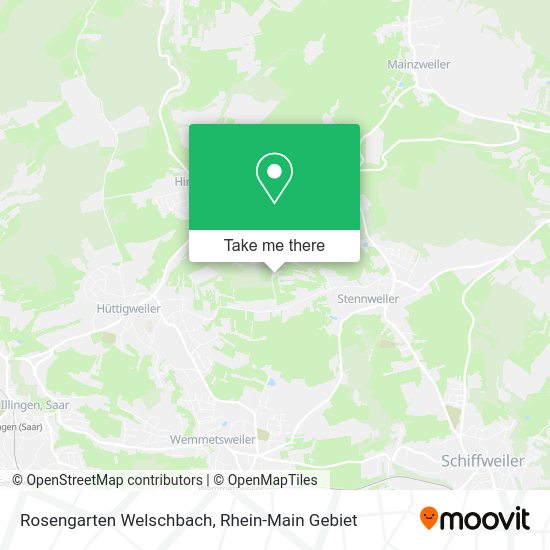 Карта Rosengarten Welschbach