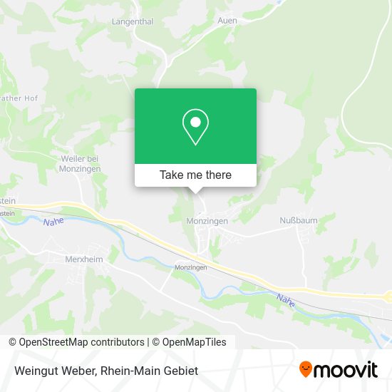 Карта Weingut Weber
