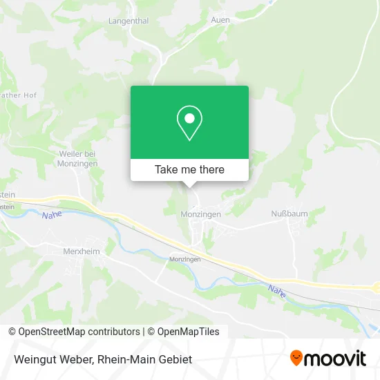 Карта Weingut Weber