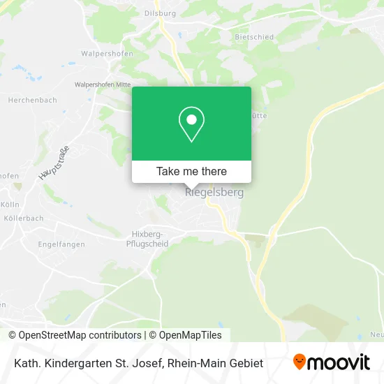 Карта Kath. Kindergarten St. Josef