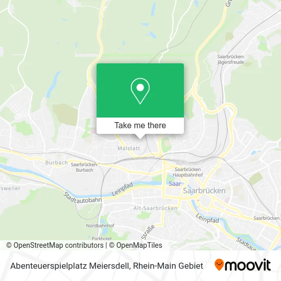Карта Abenteuerspielplatz Meiersdell