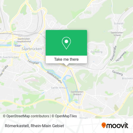 Карта Römerkastell