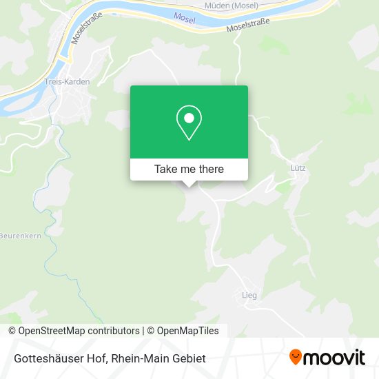 Карта Gotteshäuser Hof