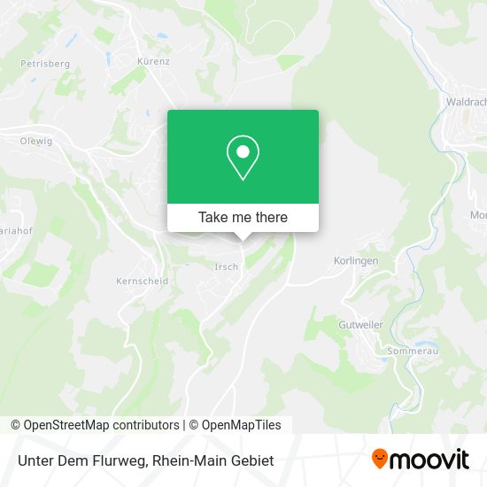 Карта Unter Dem Flurweg