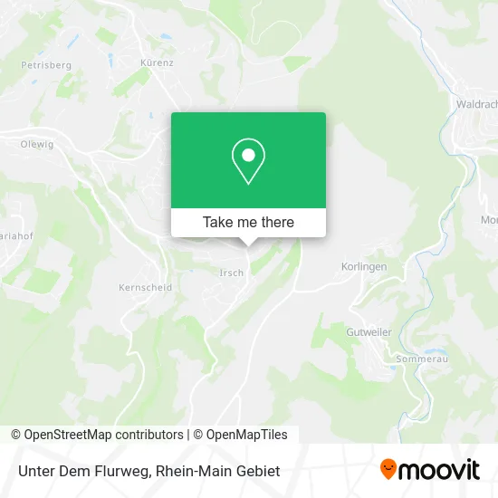 Карта Unter Dem Flurweg