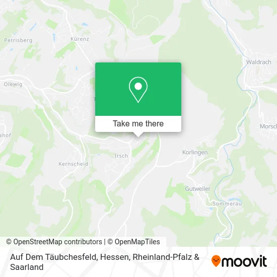 Карта Auf Dem Täubchesfeld