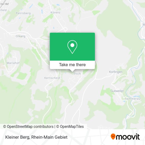 Карта Kleiner Berg