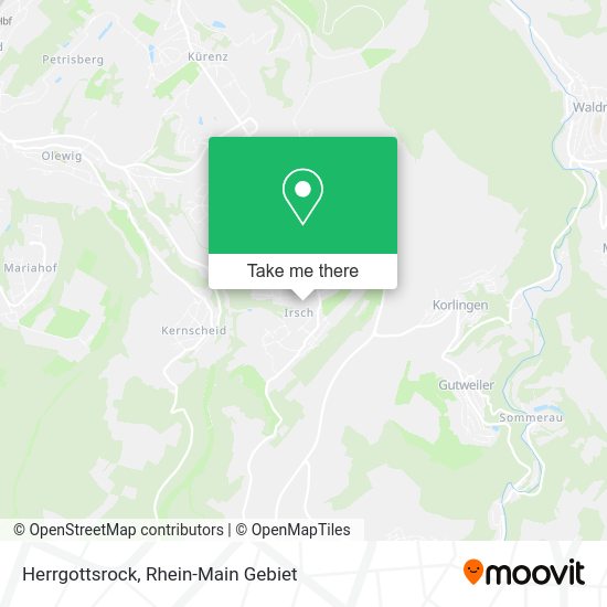 Карта Herrgottsrock