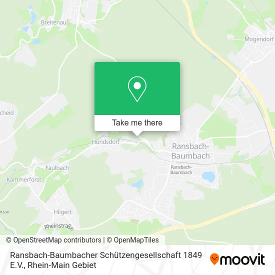 Карта Ransbach-Baumbacher Schützengesellschaft 1849 E.V.