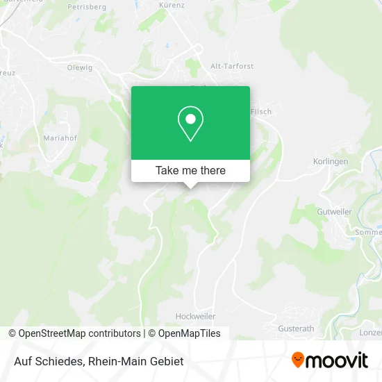 Карта Auf Schiedes
