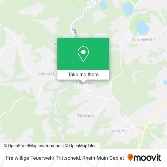 Карта Freiwillige Feuerwehr Trittscheid