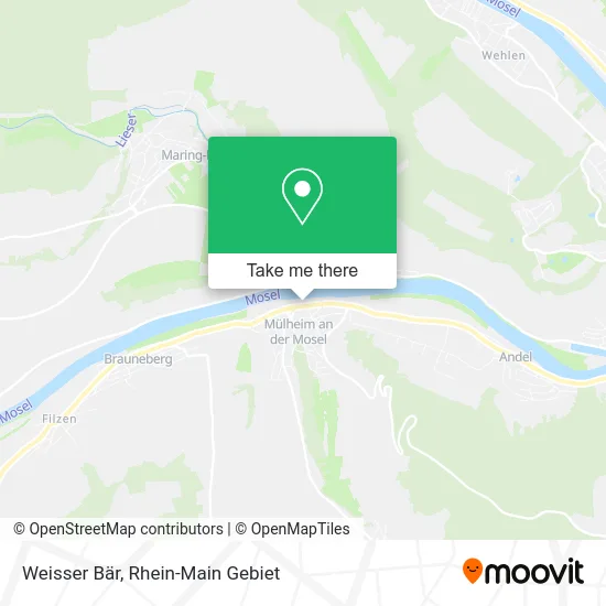 Weisser Bär map