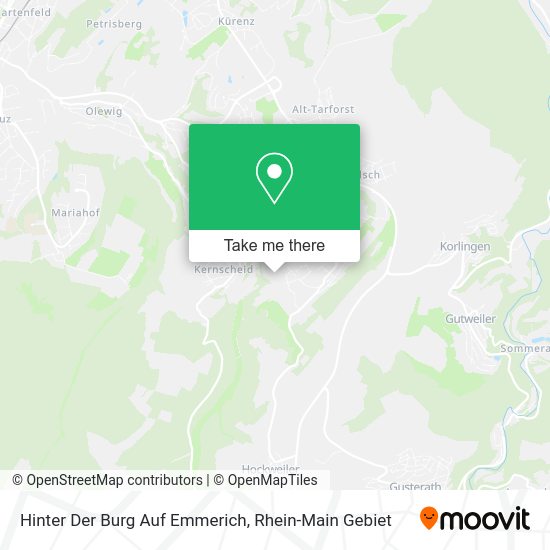 Карта Hinter Der Burg Auf Emmerich