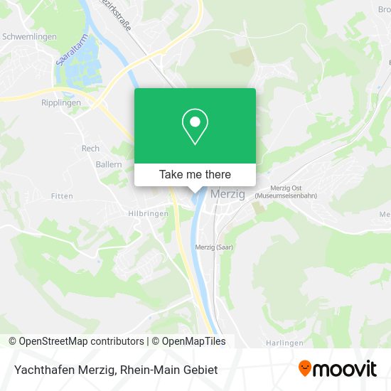 Карта Yachthafen Merzig