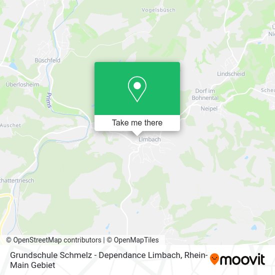 Карта Grundschule Schmelz - Dependance Limbach