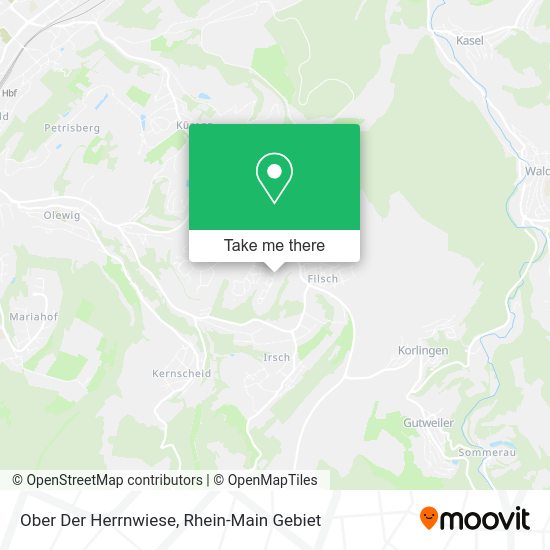 Карта Ober Der Herrnwiese