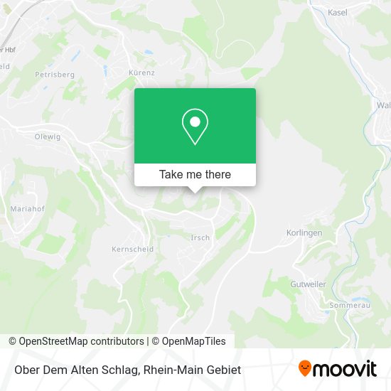 Карта Ober Dem Alten Schlag