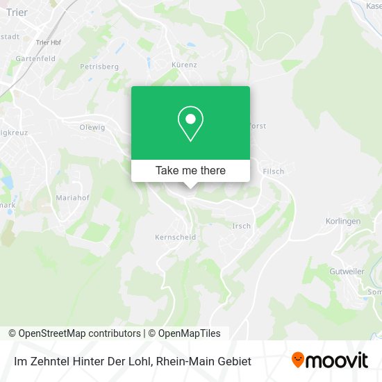 Карта Im Zehntel Hinter Der Lohl