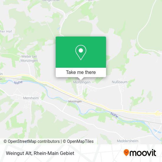Карта Weingut Alt