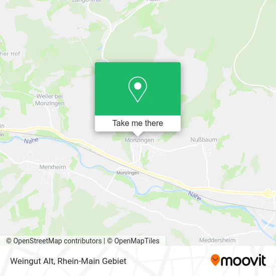 Карта Weingut Alt