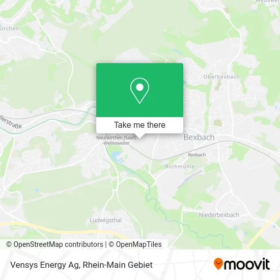 Карта Vensys Energy Ag