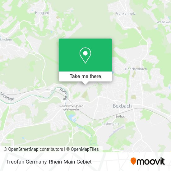 Карта Treofan Germany