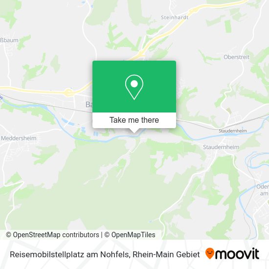 Карта Reisemobilstellplatz am Nohfels