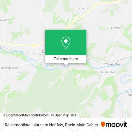 Карта Reisemobilstellplatz am Nohfels