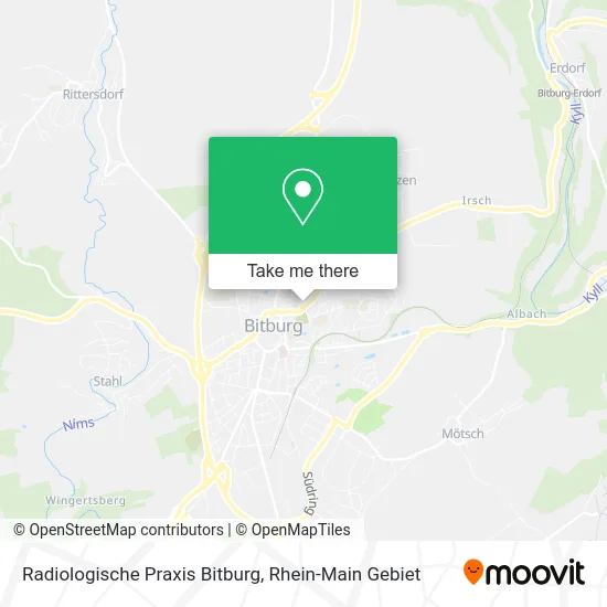 Карта Radiologische Praxis Bitburg