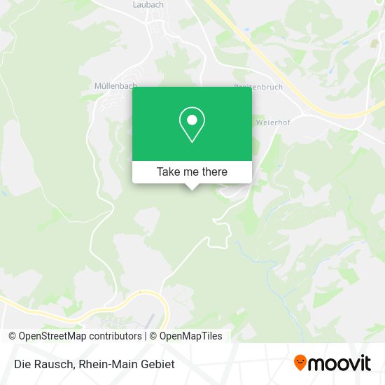 Карта Die Rausch