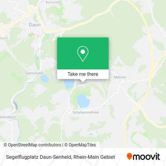 Карта Segelflugplatz Daun-Senheld