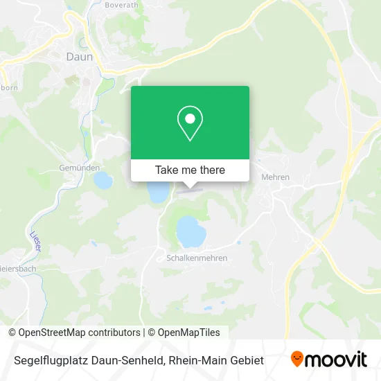 Карта Segelflugplatz Daun-Senheld