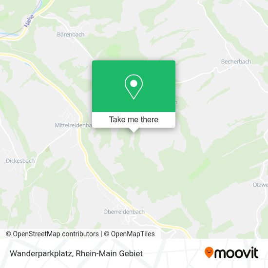 Карта Wanderparkplatz