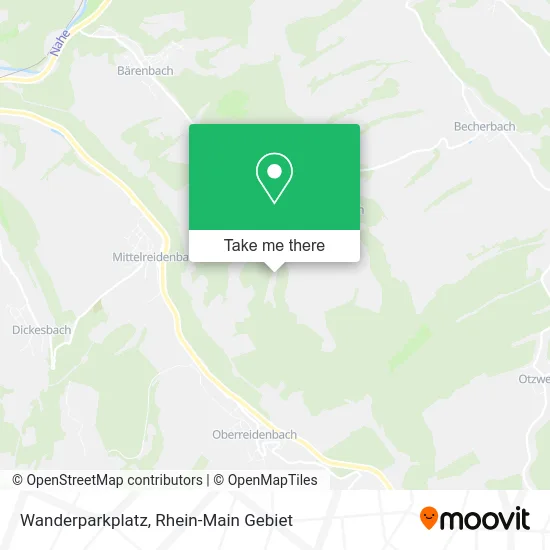 Карта Wanderparkplatz
