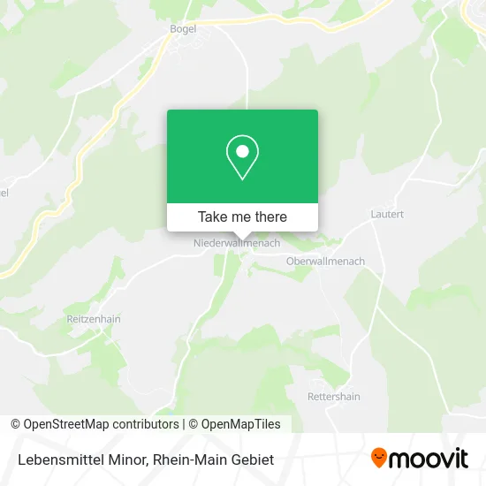 Карта Lebensmittel Minor