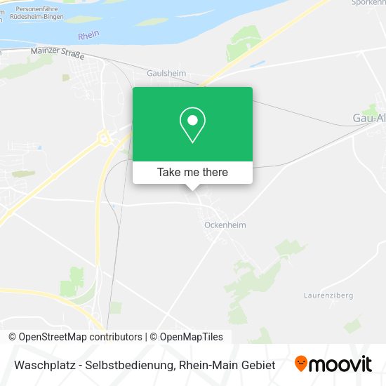 Карта Waschplatz - Selbstbedienung