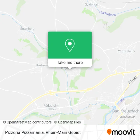 Карта Pizzeria Pizzamania