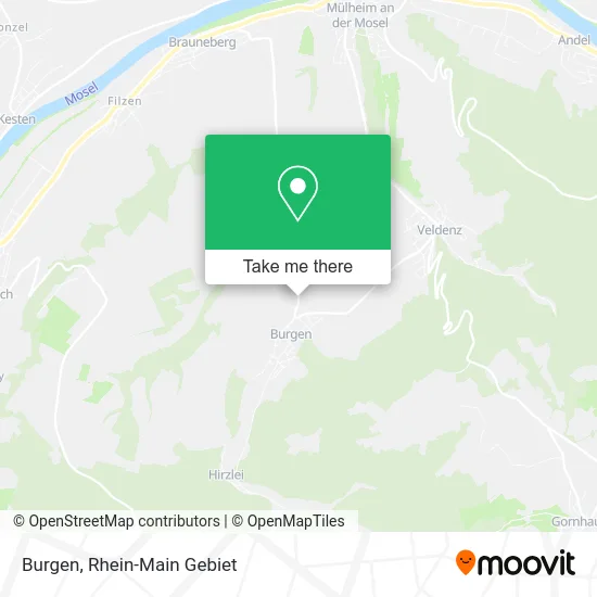 Карта Burgen