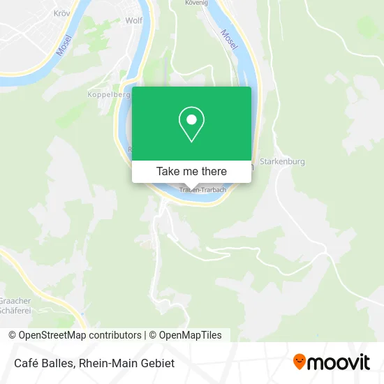 Карта Café Balles