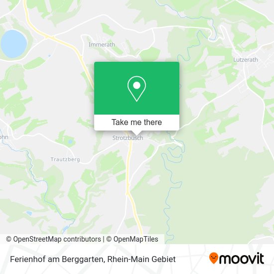 Карта Ferienhof am Berggarten