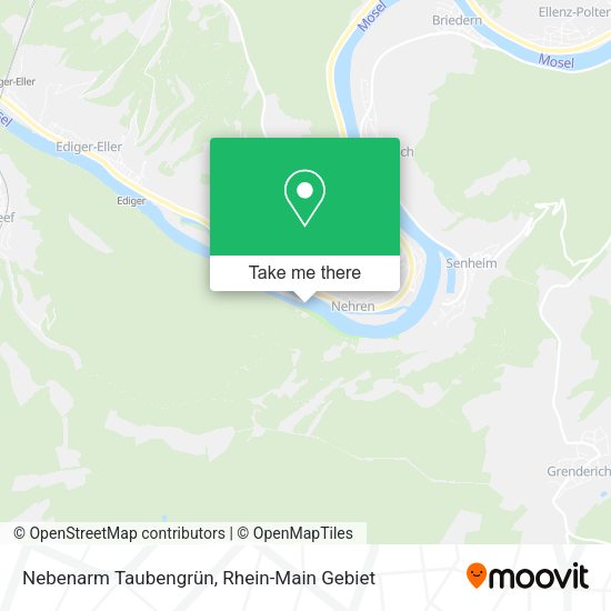 Карта Nebenarm Taubengrün