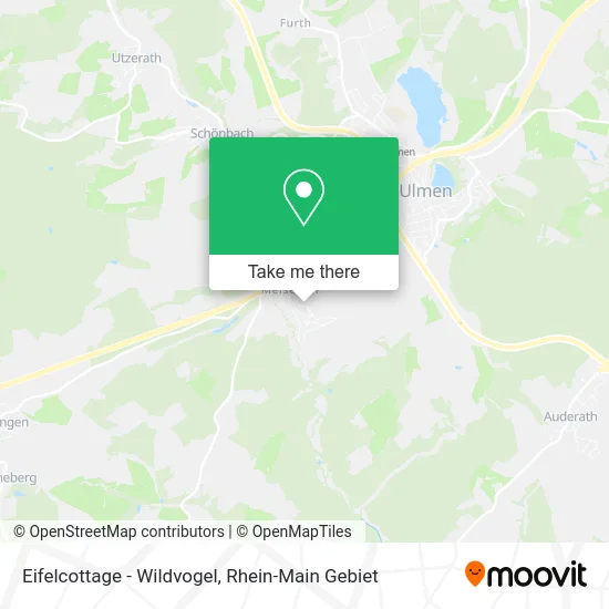 Карта Eifelcottage - Wildvogel