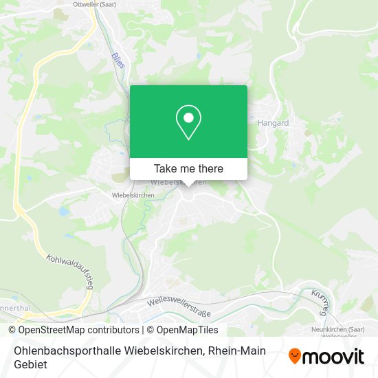 Карта Ohlenbachsporthalle Wiebelskirchen