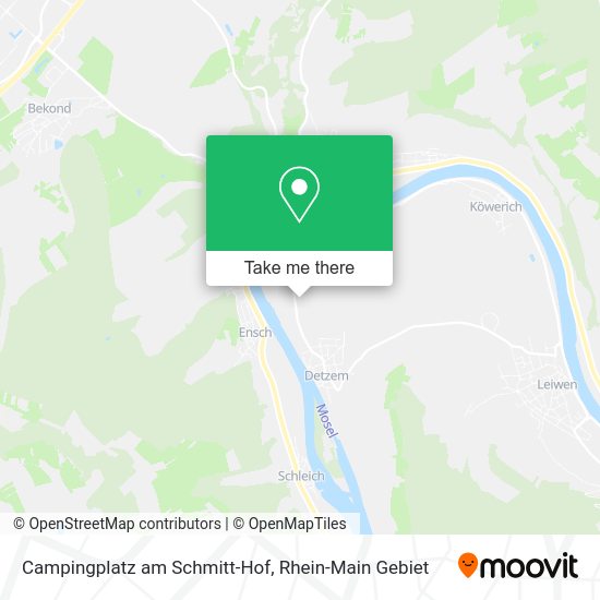 Карта Campingplatz am Schmitt-Hof
