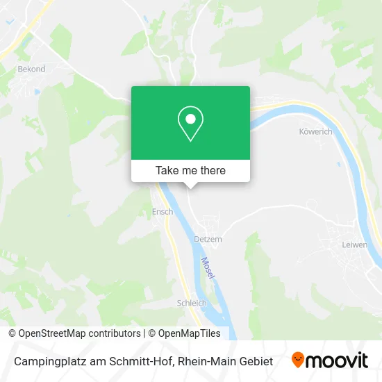 Карта Campingplatz am Schmitt-Hof