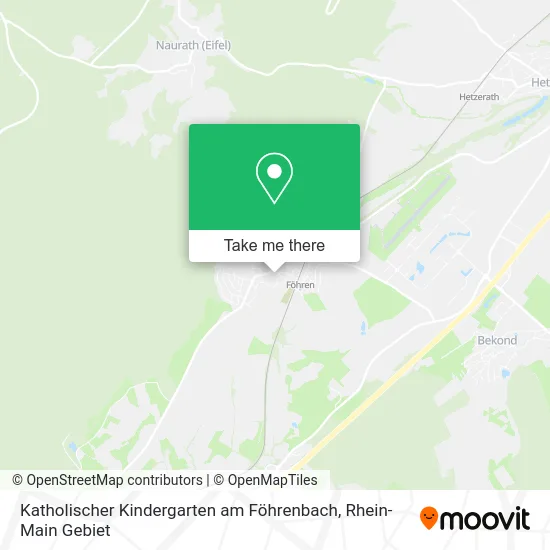 Карта Katholischer Kindergarten am Föhrenbach