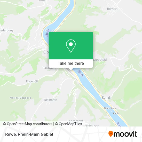 Rewe map