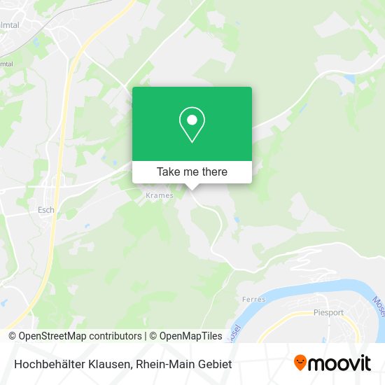 Карта Hochbehälter Klausen