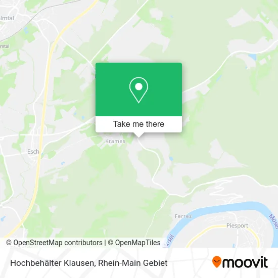 Карта Hochbehälter Klausen